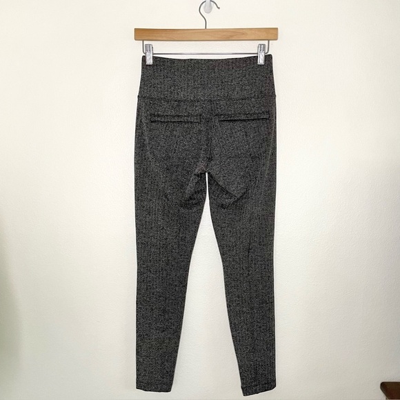 Athleta Delancey Herringbone Tight High Rise Legging Black White XS - Picture 5 of 14
